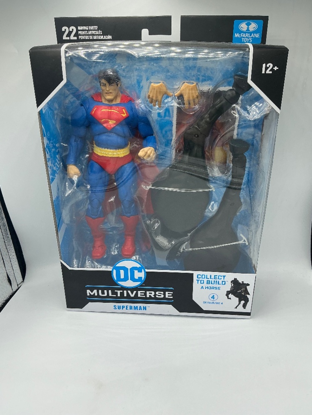 McFarlane Toys DC Multiverse Dark Knight Returns Superman Build-A-Horse Figure